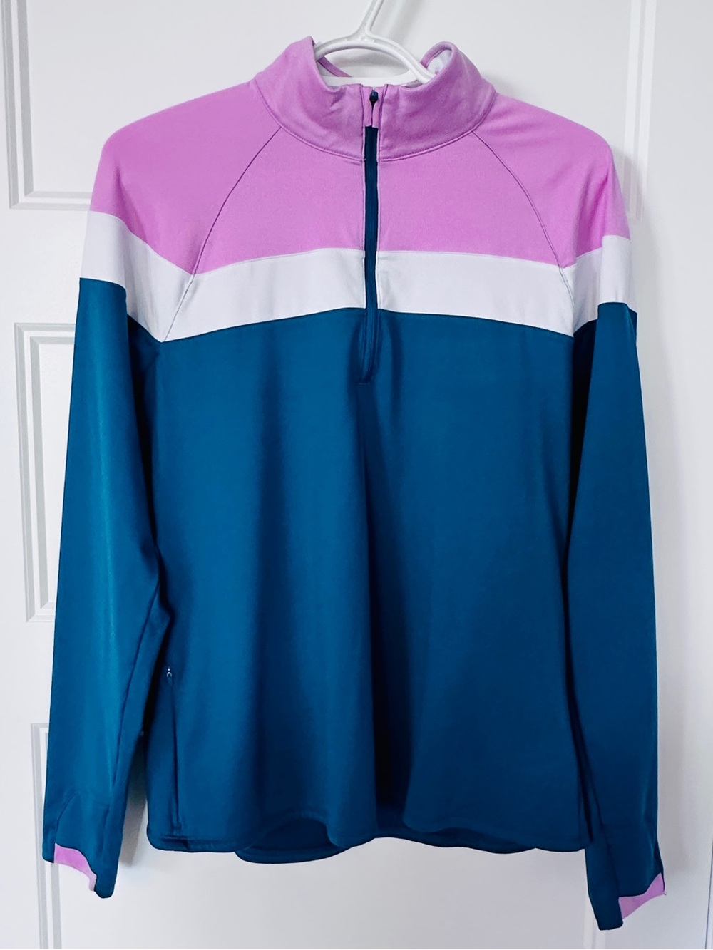 Puma Colorblock Half Zip Sweater